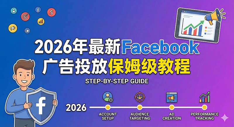 2026年最新Facebook广告投放保姆级教程